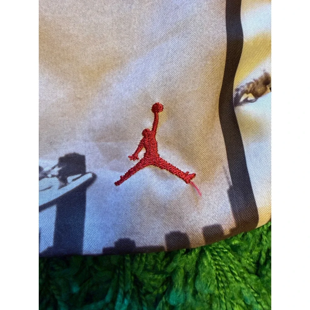 Jordan Drawstring Cinch Bag Unisex OS Black Graphic Good Jumpman Sackpack Zip
